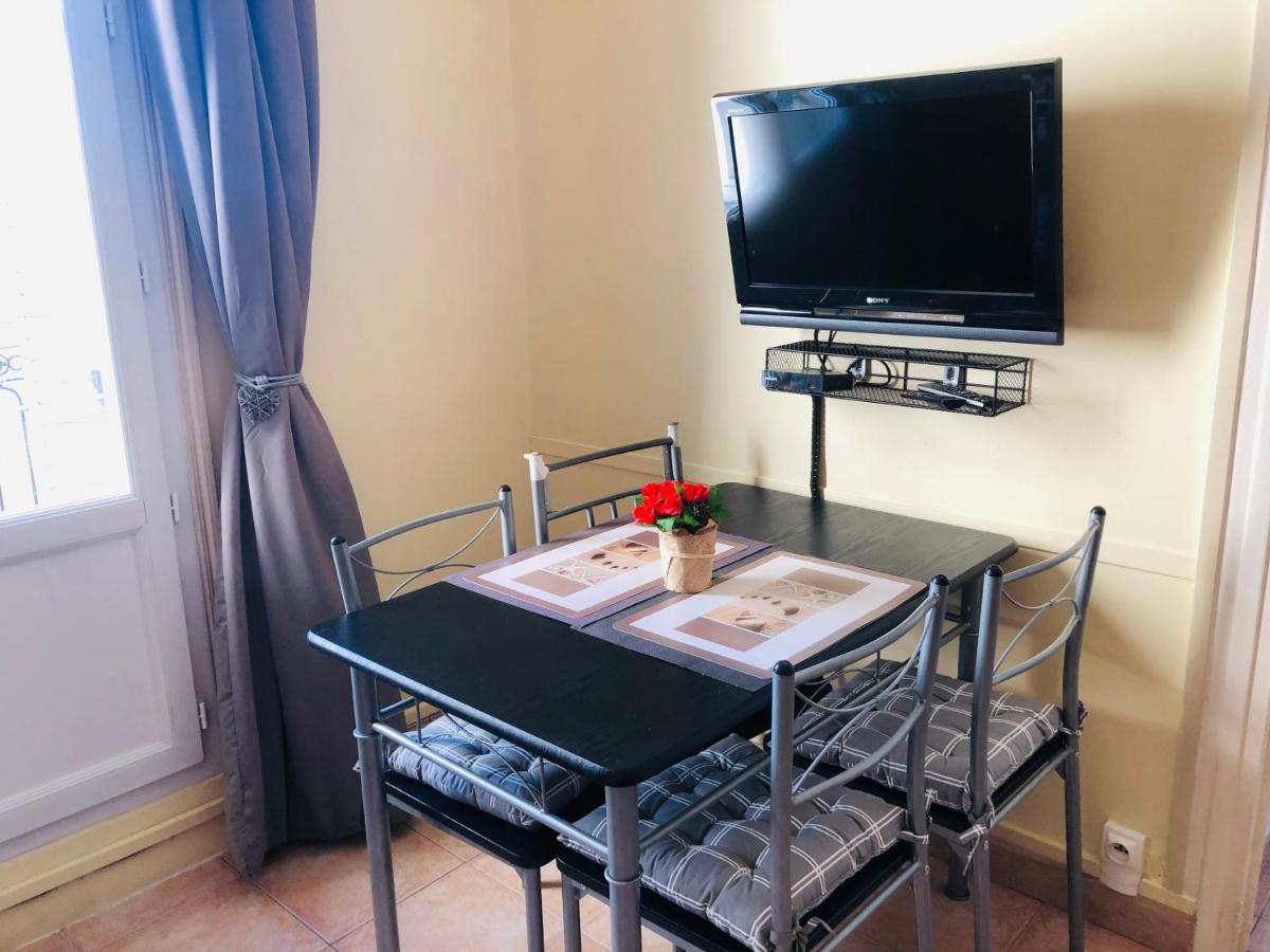 "Studio Ensoleille A Deux Pas Des Plages Avec Sa Grande Terrasse Privee !" Nizza Exterior foto
